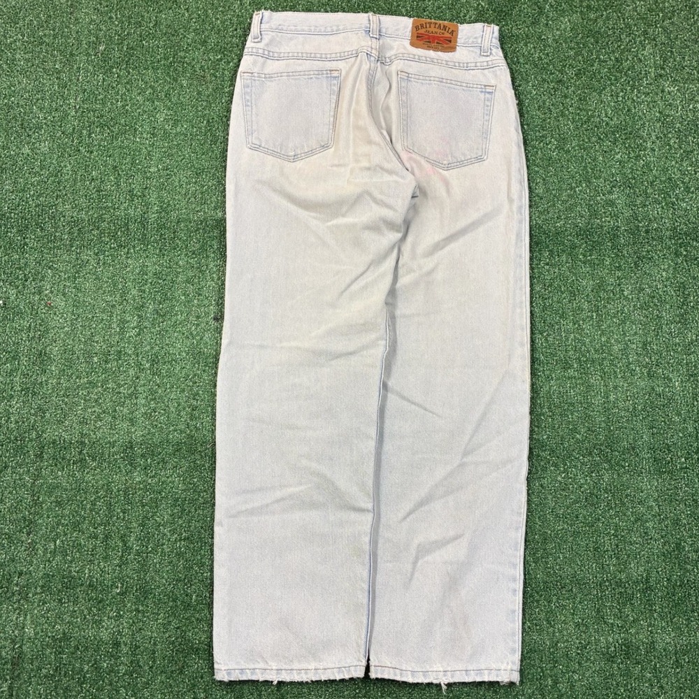Vintage 90s Brittania Jean Co Jeans Light Wash Baggy Loose Fit